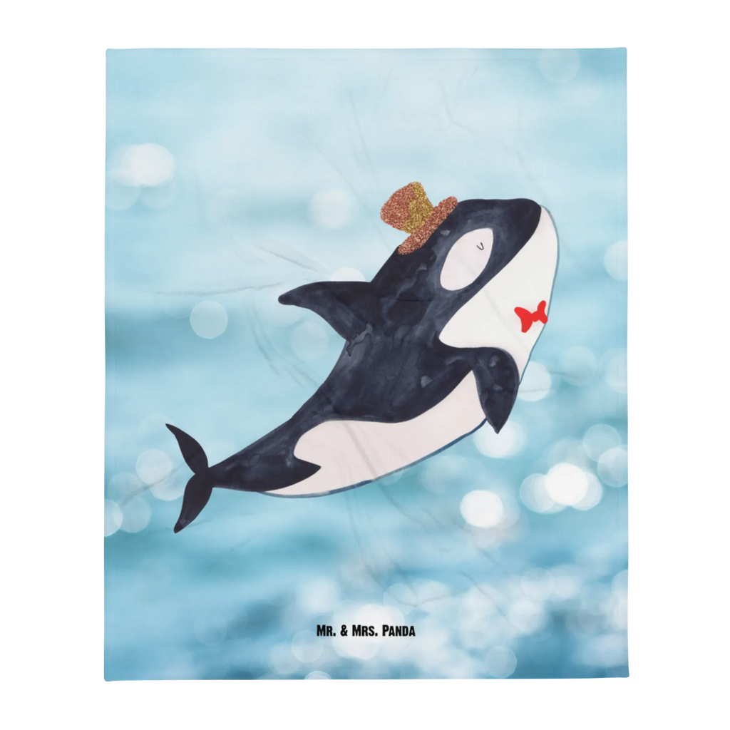 Kuscheldecke Orca Zylinder Decke, Wohndecke, Tagesdecke, Wolldecke, Sofadecke, Meerestiere, Meer, Urlaub, Narwal, Glitter, Konfetti, Glitzer, Geburtstag, Feier, Fete, Fest, Glückwunsch, Orca