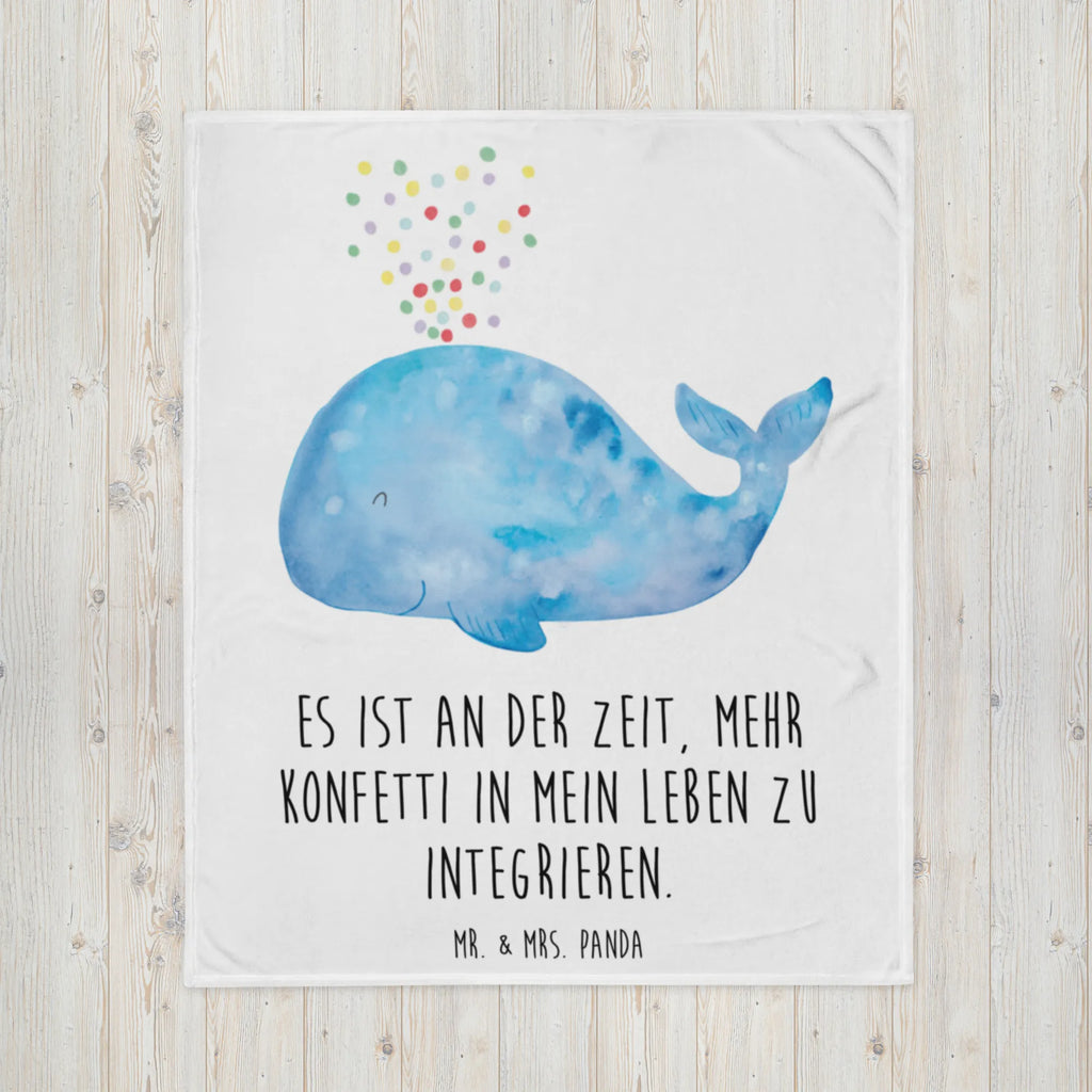 Kuscheldecke Wal Konfetti Decke, Wohndecke, Tagesdecke, Wolldecke, Sofadecke, Meerestiere, Meer, Urlaub, Wal, Konfetti, Wale, Motivation, Neuanfang, Trennung, Diät, Abnehmen, Neustart, Lebensabschnitt, Geburtstag