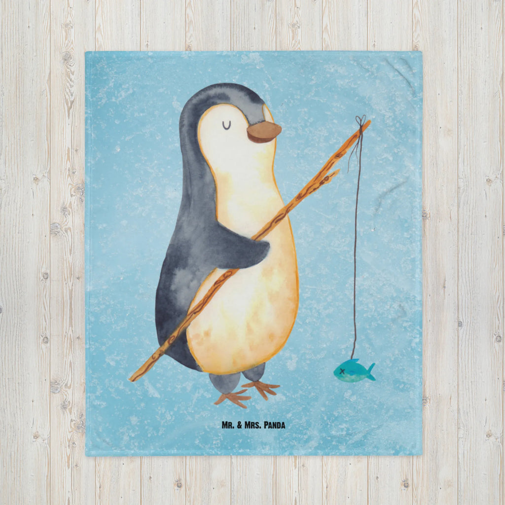 Kuscheldecke Pinguin Angler Decke, Wohndecke, Tagesdecke, Wolldecke, Sofadecke, Pinguin, Pinguine, Angeln, Angler, Tagträume, Hobby, Plan, Planer, Tagesplan, Neustart, Motivation, Geschenk, Freundinnen, Geschenkidee, Urlaub, Wochenende