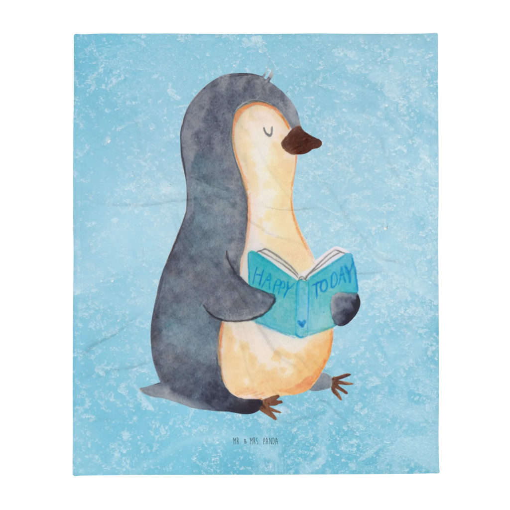 Kuscheldecke Pinguin Buch Decke, Wohndecke, Tagesdecke, Wolldecke, Sofadecke, Pinguin, Pinguine, Buch, Lesen, Bücherwurm, Nichtstun, Faulenzen, Ferien, Urlaub, Freizeit