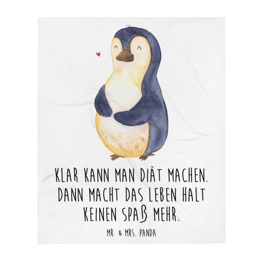 Kuscheldecke Pinguin Diät Decke, Wohndecke, Tagesdecke, Wolldecke, Sofadecke, Pinguin, Pinguine, Diät, Abnehmen, Abspecken, Gewicht, Motivation, Selbstliebe, Körperliebe, Selbstrespekt