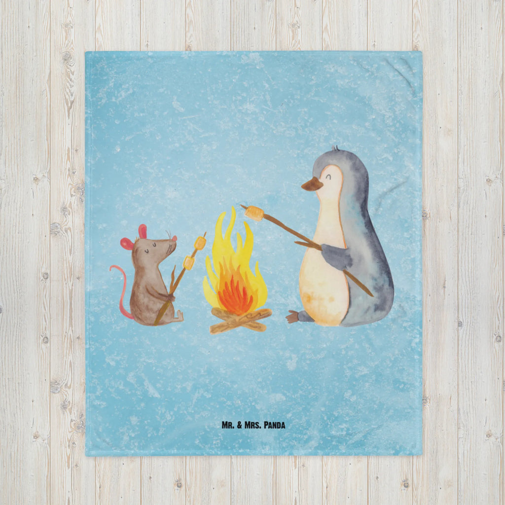 Kuscheldecke Pinguin Lagerfeuer Decke, Wohndecke, Tagesdecke, Wolldecke, Sofadecke, Pinguin, Maus, Pinguine, Lagerfeuer, Leben, Arbeit, Job, Motivation, Büro, Büroalltag, Lebensspruch, Lebensmotivation, Neustart, Liebe, grillen, Feuer, Marshmallows