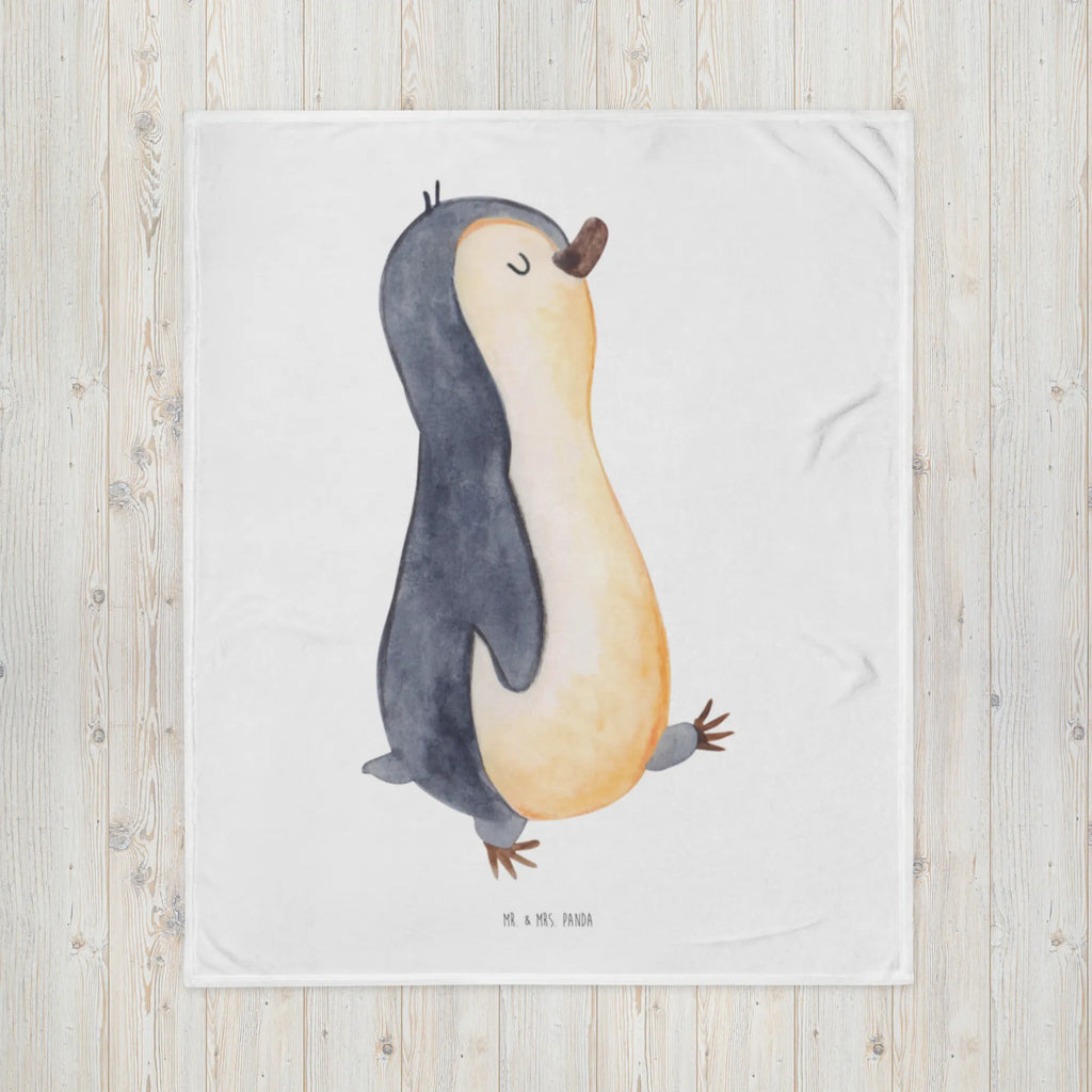 Kuscheldecke Pinguin marschieren Decke, Wohndecke, Tagesdecke, Wolldecke, Sofadecke, Pinguin, Pinguine, Frühaufsteher, Langschläfer, Bruder, Schwester, Familie