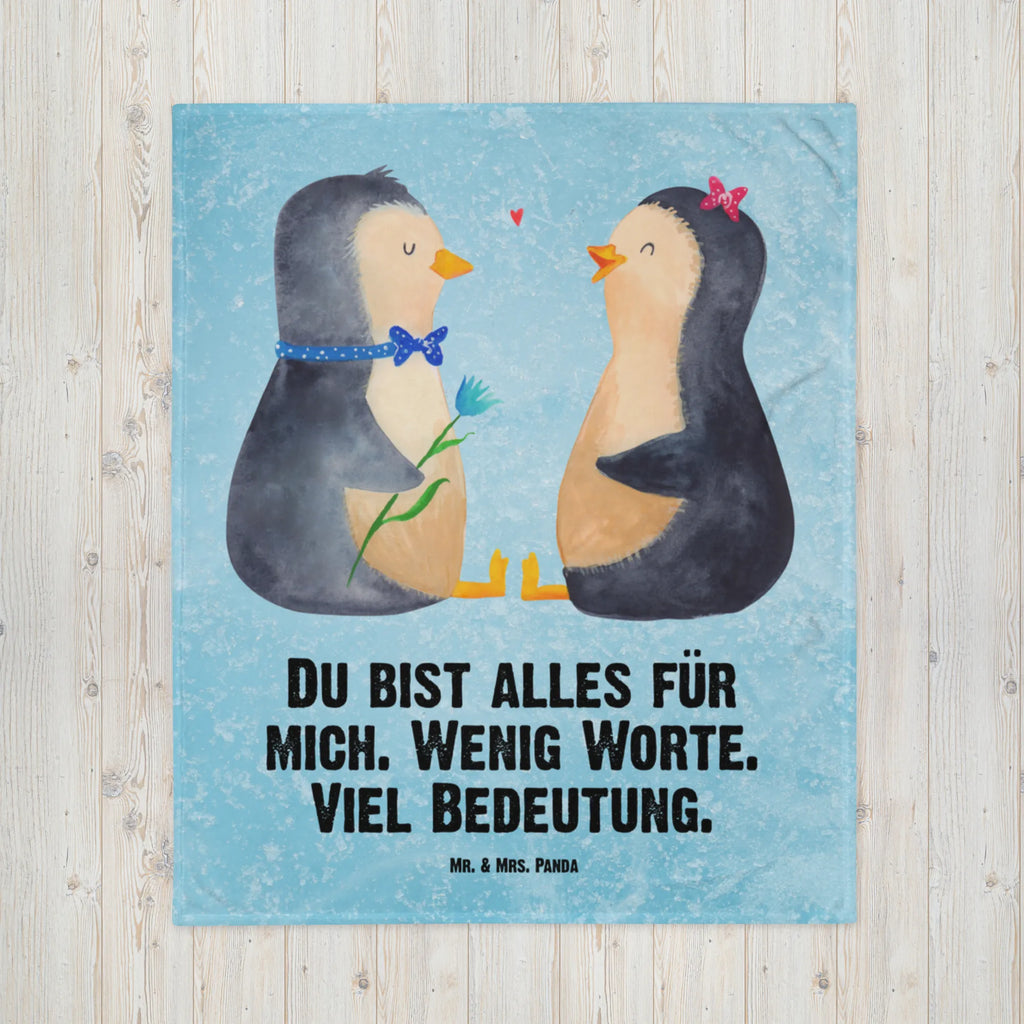 Kuscheldecke Pinguin Pärchen Decke, Wohndecke, Tagesdecke, Wolldecke, Sofadecke, Pinguin, Pinguine, Liebe, Liebespaar, Liebesbeweis, Liebesgeschenk, Verlobung, Jahrestag, Hochzeitstag, Hochzeit, Hochzeitsgeschenk, große Liebe, Traumpaar