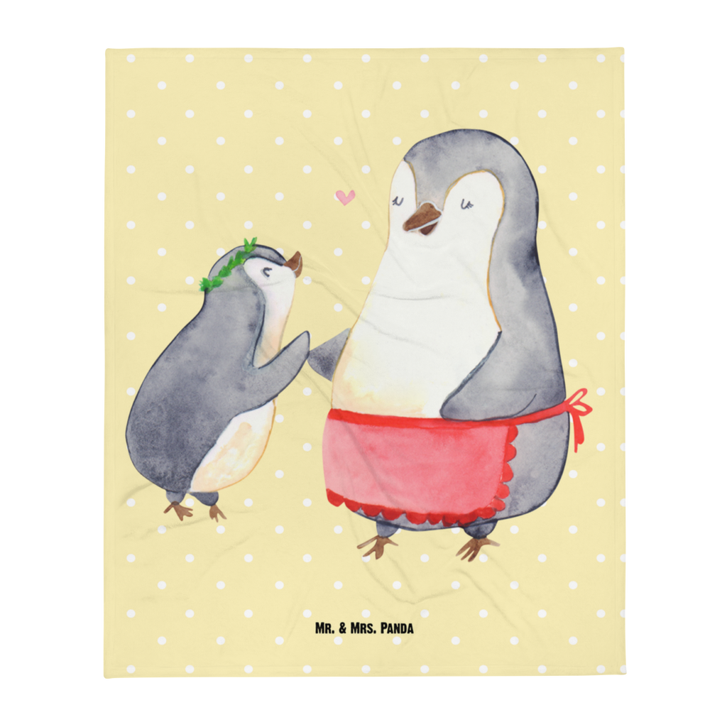 Kuscheldecke Pinguin mit Kind Decke, Wohndecke, Tagesdecke, Wolldecke, Sofadecke, Familie, Vatertag, Muttertag, Bruder, Schwester, Mama, Papa, Oma, Opa, Geschenk, Mami, Mutti, Mutter, Geburststag