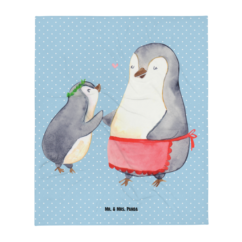 Kuscheldecke Pinguin mit Kind Decke, Wohndecke, Tagesdecke, Wolldecke, Sofadecke, Familie, Vatertag, Muttertag, Bruder, Schwester, Mama, Papa, Oma, Opa, Geschenk, Mami, Mutti, Mutter, Geburststag