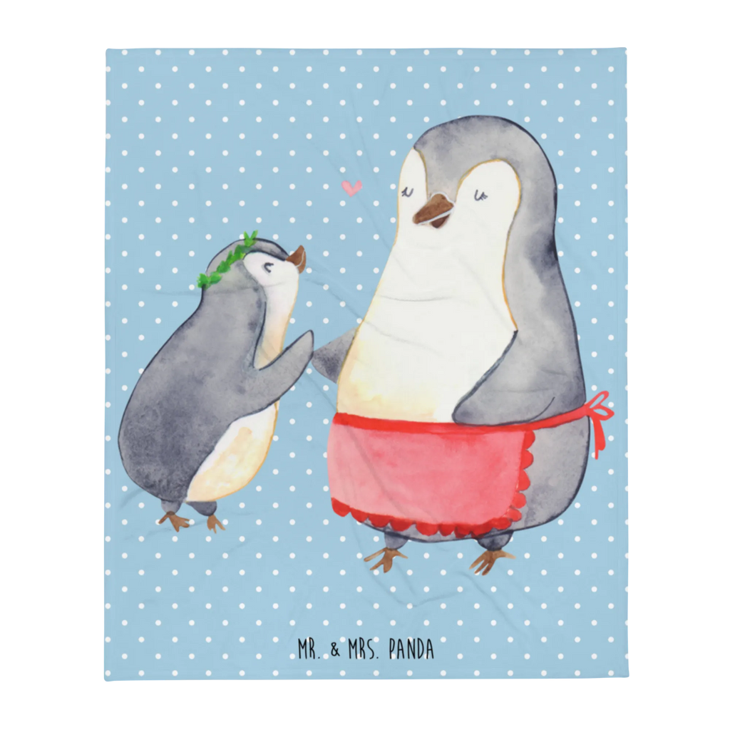 Kuscheldecke Pinguin mit Kind Decke, Wohndecke, Tagesdecke, Wolldecke, Sofadecke, Familie, Vatertag, Muttertag, Bruder, Schwester, Mama, Papa, Oma, Opa, Geschenk, Mami, Mutti, Mutter, Geburststag