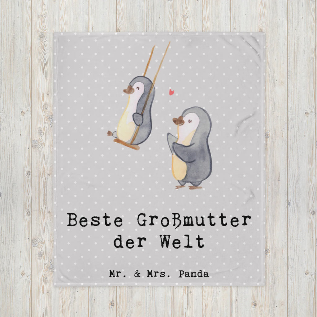 Kuscheldecke Pinguin Beste Großmutter der Welt Decke, Wohndecke, Tagesdecke, Wolldecke, Sofadecke, für, Dankeschön, Geschenk, Schenken, Geburtstag, Geburtstagsgeschenk, Geschenkidee, Danke, Bedanken, Mitbringsel, Freude machen, Geschenktipp, Großmutter, Omi, Oma, Oma geworden, Grosseltern