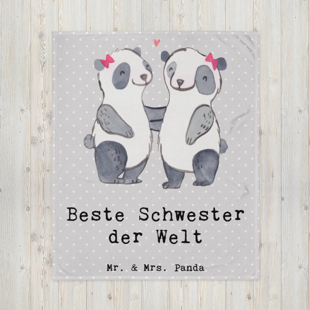 Kuscheldecke Panda Beste Schwester der Welt Decke, Wohndecke, Tagesdecke, Wolldecke, Sofadecke, für, Dankeschön, Geschenk, Schenken, Geburtstag, Geburtstagsgeschenk, Geschenkidee, Danke, Bedanken, Mitbringsel, Freude machen, Geschenktipp, Schwestern, Schwester, Geschwister, Schwesterherz, Sister, Familie, Kleinigkeit, Beste, Tochter, Liebe, Kinder