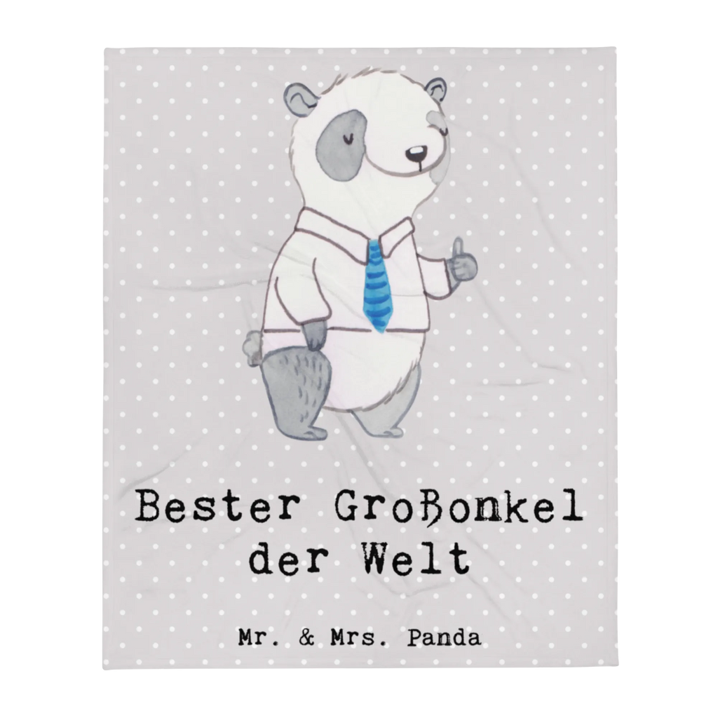 Kuscheldecke Panda Bester Großonkel der Welt Decke, Wohndecke, Tagesdecke, Wolldecke, Sofadecke, für, Dankeschön, Geschenk, Schenken, Geburtstag, Geburtstagsgeschenk, Geschenkidee, Danke, Bedanken, Mitbringsel, Freude machen, Geschenktipp, Großonkel, Onkel