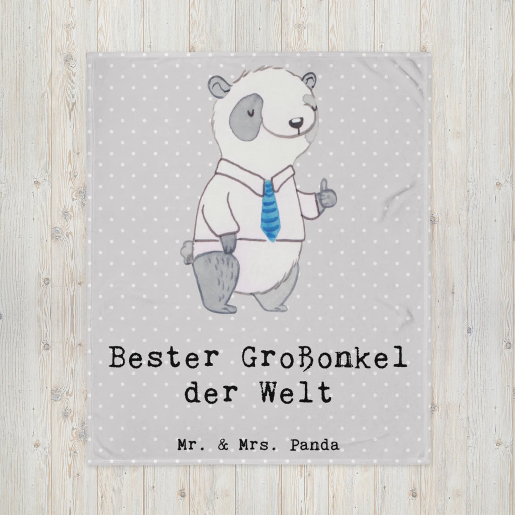 Kuscheldecke Panda Bester Großonkel der Welt Decke, Wohndecke, Tagesdecke, Wolldecke, Sofadecke, für, Dankeschön, Geschenk, Schenken, Geburtstag, Geburtstagsgeschenk, Geschenkidee, Danke, Bedanken, Mitbringsel, Freude machen, Geschenktipp, Großonkel, Onkel