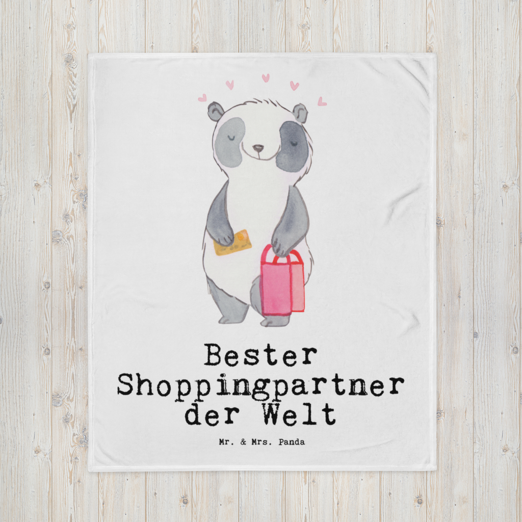 Kuscheldecke Panda Bester Shoppingpartner der Welt Decke, Wohndecke, Tagesdecke, Wolldecke, Sofadecke, für, Dankeschön, Geschenk, Schenken, Geburtstag, Geburtstagsgeschenk, Geschenkidee, Danke, Bedanken, Mitbringsel, Freude machen, Geschenktipp, Shoppingpartner, Shoppen, Begleitung, Partner, Freundin, Freund, bff, Shopping, Einkaufen, Shopping-Queen, Queen, Bester