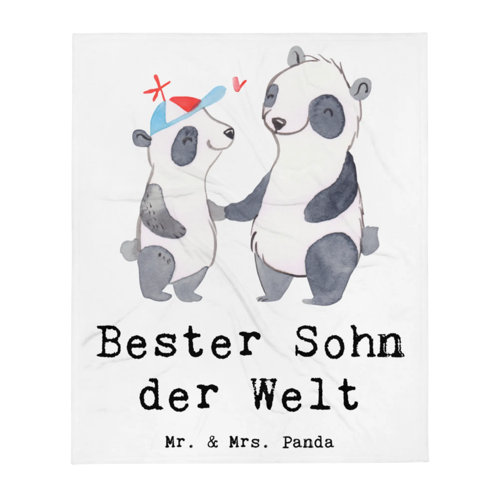 Kuscheldecke Panda Bester Sohn der Welt Decke, Wohndecke, Tagesdecke, Wolldecke, Sofadecke, für, Dankeschön, Geschenk, Schenken, Geburtstag, Geburtstagsgeschenk, Geschenkidee, Danke, Bedanken, Mitbringsel, Freude machen, Geschenktipp, Sohn, Sohnemann, Söhnchen, Bube, Bub, Nachwuchs, Nachkomme, Kind, Familie, Vater, Belohnung