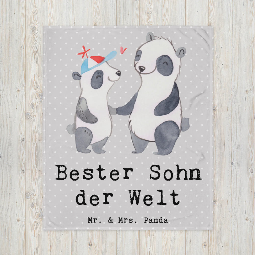 Kuscheldecke Panda Bester Sohn der Welt Decke, Wohndecke, Tagesdecke, Wolldecke, Sofadecke, für, Dankeschön, Geschenk, Schenken, Geburtstag, Geburtstagsgeschenk, Geschenkidee, Danke, Bedanken, Mitbringsel, Freude machen, Geschenktipp, Sohn, Sohnemann, Söhnchen, Bube, Bub, Nachwuchs, Nachkomme, Kind, Familie, Vater, Belohnung