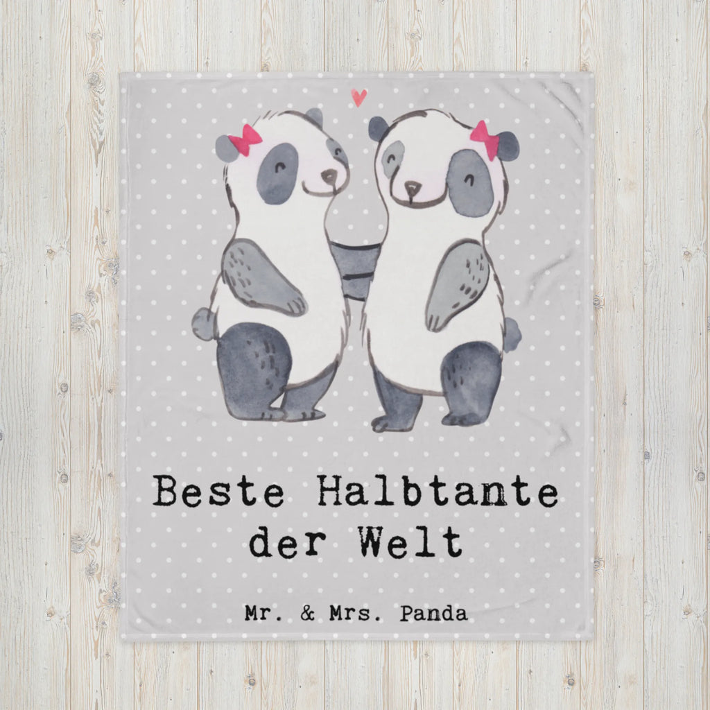 Kuscheldecke Panda Beste Halbtante der Welt Decke, Wohndecke, Tagesdecke, Wolldecke, Sofadecke, für, Dankeschön, Geschenk, Schenken, Geburtstag, Geburtstagsgeschenk, Geschenkidee, Danke, Bedanken, Mitbringsel, Freude machen, Geschenktipp, Halbtante, Tante, beste Tante, Stieftante, Stief, Stiefgeschwister, Familie, Kleinigkeit