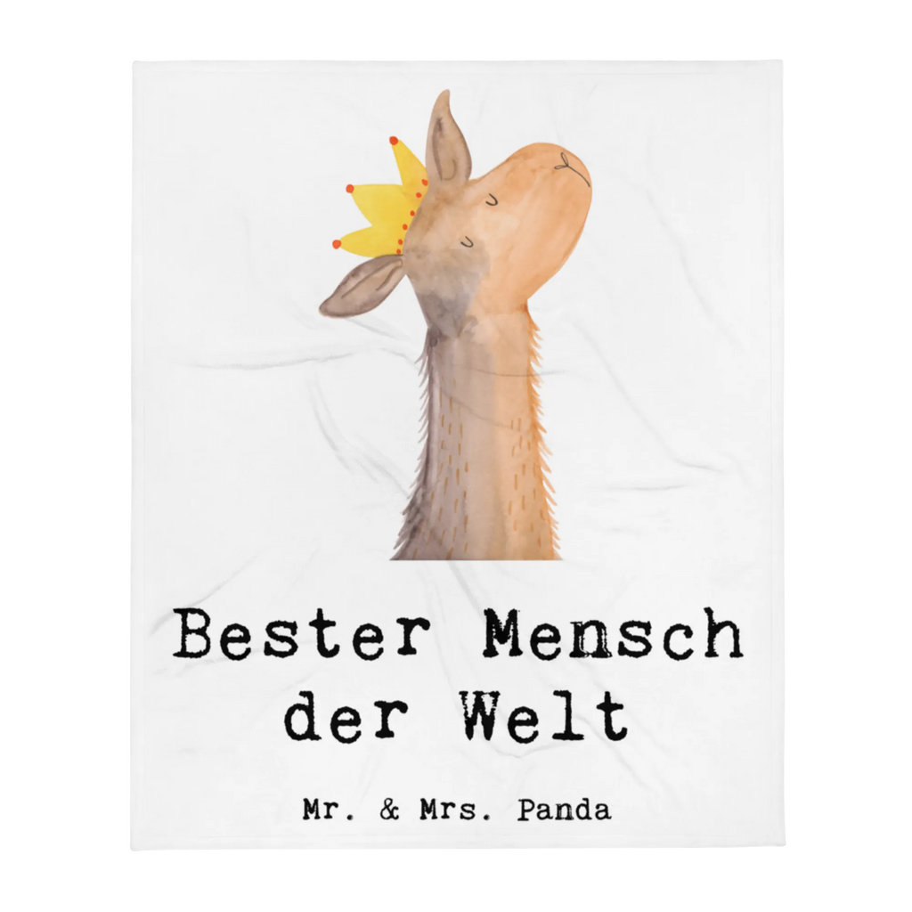 Kuscheldecke Lama Bester Mensch der Welt Decke, Wohndecke, Tagesdecke, Wolldecke, Sofadecke, für, Dankeschön, Geschenk, Schenken, Geburtstag, Geburtstagsgeschenk, Geschenkidee, Danke, Bedanken, Mitbringsel, Freude machen, Geschenktipp, Lieblingsmensch, Liebling, Lieblings Mensch, tollster Mensch, Vorbild, Partner, Ehemann, Ehefrau, Liebe, Valentinstag