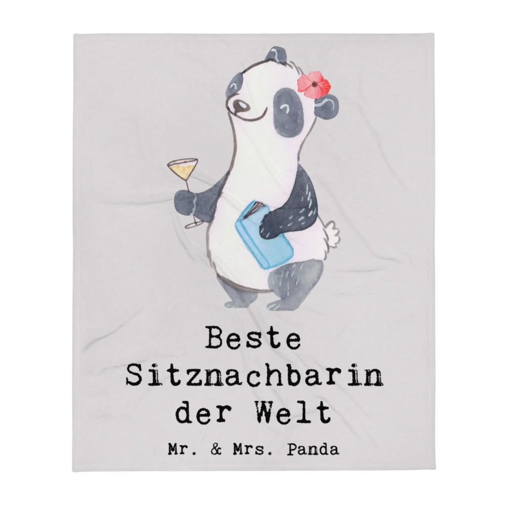 Kuscheldecke Panda Beste Sitznachbarin der Welt Decke, Wohndecke, Tagesdecke, Wolldecke, Sofadecke, für, Dankeschön, Geschenk, Schenken, Geburtstag, Geburtstagsgeschenk, Geschenkidee, Danke, Bedanken, Mitbringsel, Freude machen, Geschenktipp, Sitznachbarin, Stuhlnachbar, Mitschülerin, Nachbarin, Uni, Universität, Seminar, Kommilitone, Tischnachbar, Schule, Mitstudentin, Hochschule, Beste Sitznachbarin der Welt, Weltbeste Sitznachbarin