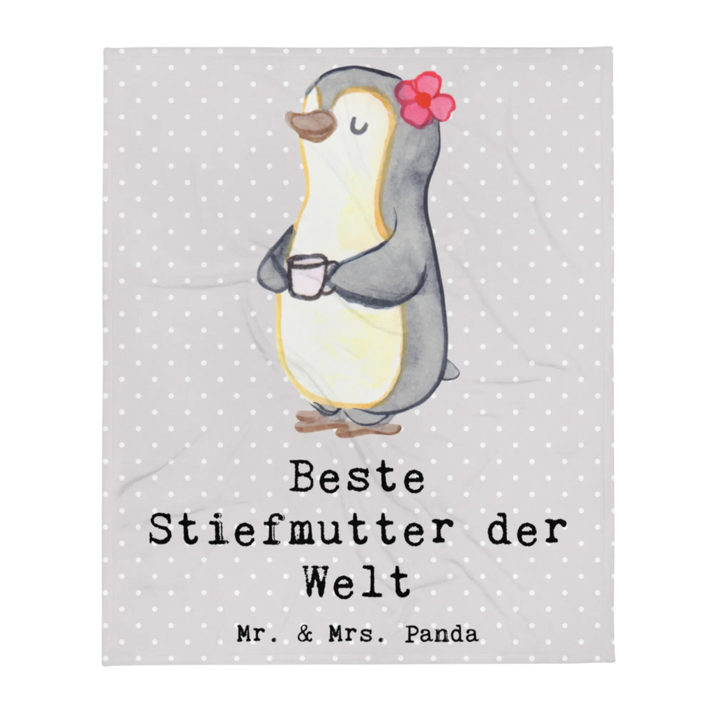 Kuscheldecke Pinguin Beste Stiefmutter der Welt Decke, Wohndecke, Tagesdecke, Wolldecke, Sofadecke, für, Dankeschön, Geschenk, Schenken, Geburtstag, Geburtstagsgeschenk, Geschenkidee, Danke, Bedanken, Mitbringsel, Freude machen, Geschenktipp, Stiefmutter, Stief Mutter, Stiefmama, Mami, Mutter, Muttertag, Mutti, Mama, Tochter, Sohn, Beste