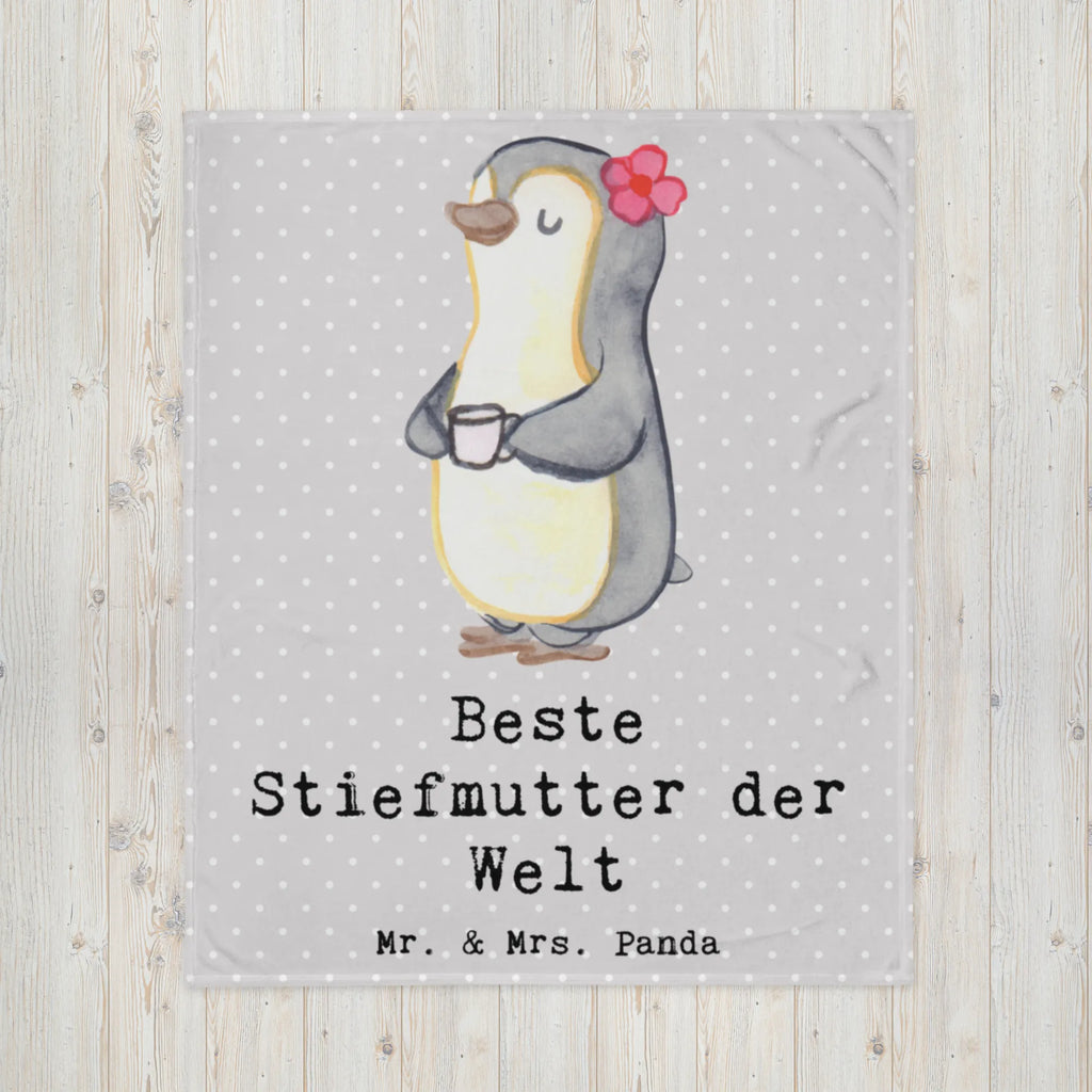 Kuscheldecke Pinguin Beste Stiefmutter der Welt Decke, Wohndecke, Tagesdecke, Wolldecke, Sofadecke, für, Dankeschön, Geschenk, Schenken, Geburtstag, Geburtstagsgeschenk, Geschenkidee, Danke, Bedanken, Mitbringsel, Freude machen, Geschenktipp, Stiefmutter, Stief Mutter, Stiefmama, Mami, Mutter, Muttertag, Mutti, Mama, Tochter, Sohn, Beste