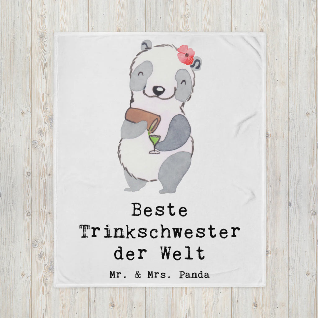 Kuscheldecke Panda Beste Trinkschwester der Welt Decke, Wohndecke, Tagesdecke, Wolldecke, Sofadecke, für, Dankeschön, Geschenk, Schenken, Geburtstag, Geburtstagsgeschenk, Geschenkidee, Danke, Bedanken, Mitbringsel, Freude machen, Geschenktipp, Trinkschwester, Saufschwester, Schwester, Sister, Freundin, Party, Bae, Trinken, Alkohol, Wochenende, Kleinigkeit, Sister from another Mister