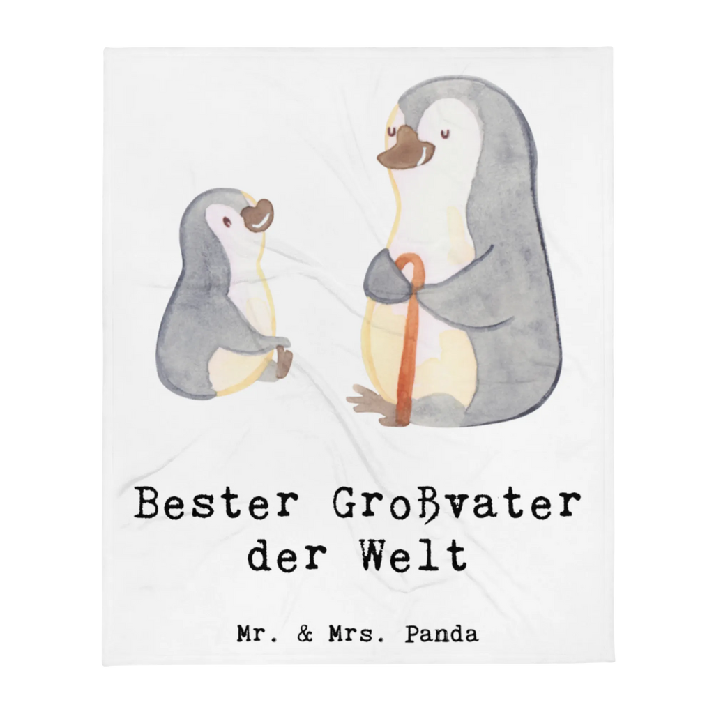 Kuscheldecke Pinguin Bester Großvater der Welt Decke, Wohndecke, Tagesdecke, Wolldecke, Sofadecke, für, Dankeschön, Geschenk, Schenken, Geburtstag, Geburtstagsgeschenk, Geschenkidee, Danke, Bedanken, Mitbringsel, Freude machen, Geschenktipp, Großvater, Grossvater, Opa, Opi. Großpapa, Großeltern, enkel, Enkelin, Enkelkind, Kleinigkeit, Oppa, Oppi, Bester