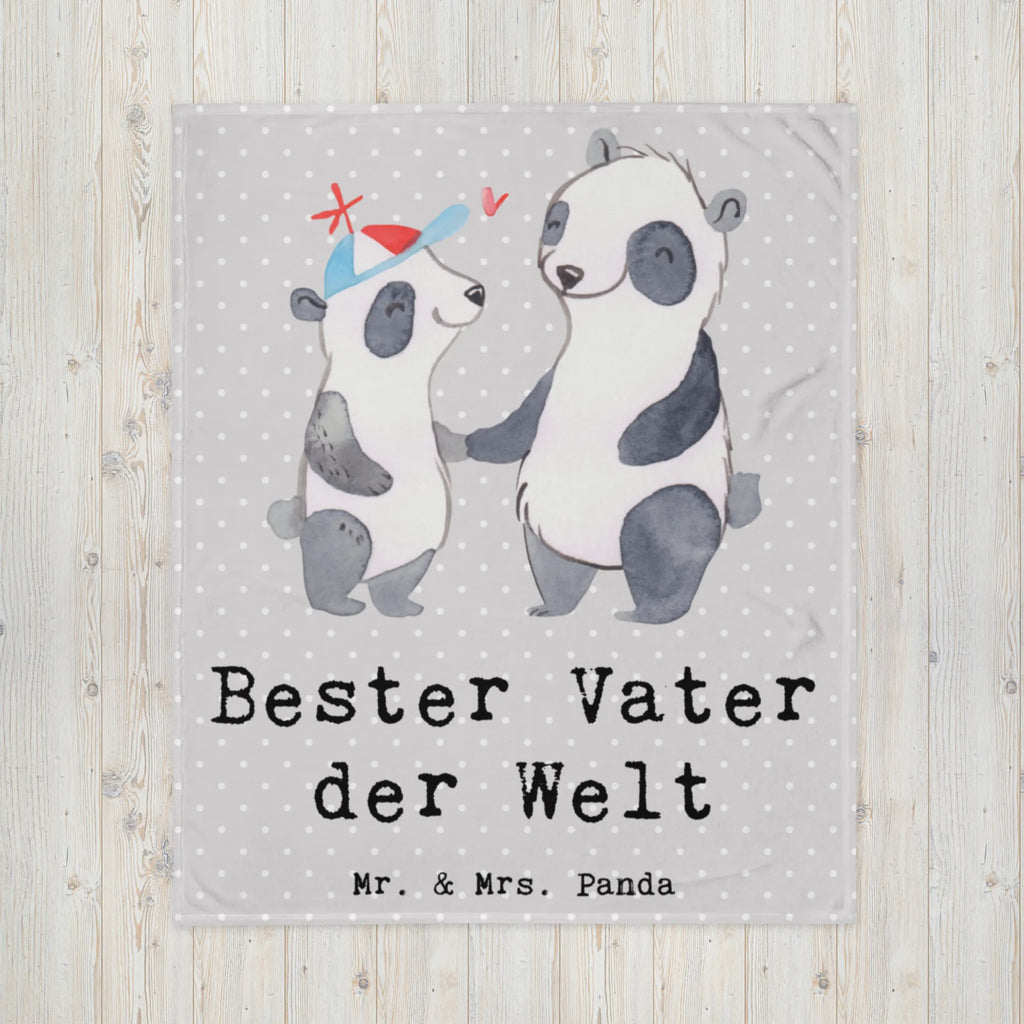 Kuscheldecke Panda Bester Vater der Welt Decke, Wohndecke, Tagesdecke, Wolldecke, Sofadecke, für, Dankeschön, Geschenk, Schenken, Geburtstag, Geburtstagsgeschenk, Geschenkidee, Danke, Bedanken, Mitbringsel, Freude machen, Geschenktipp, Vater, Papa, Dad, Daddy, Paps, Papi, Vati, Eltern, Geschenk Vater, Mann, Familie, Bester, Kleinigkeit