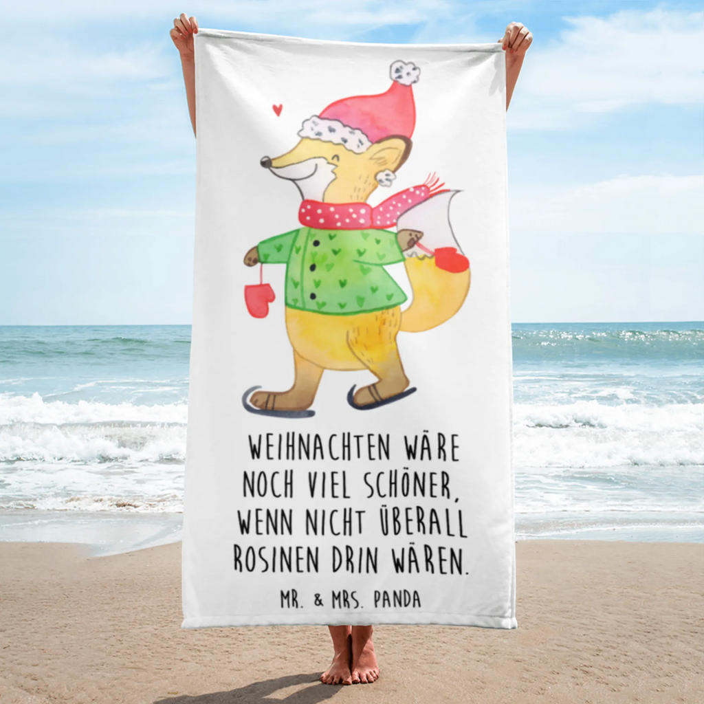 XL Badehandtuch Fuchs  Schlittschuhe Handtuch, Badetuch, Duschtuch, Strandtuch, Saunatuch, Winter, Weihnachten, Weihnachtsdeko, Nikolaus, Advent, Heiligabend, Wintermotiv, Weihnachtsmann, Weihnachtstage, Weihnachtsbaum, Tannenbaum, Weihnachtszeit