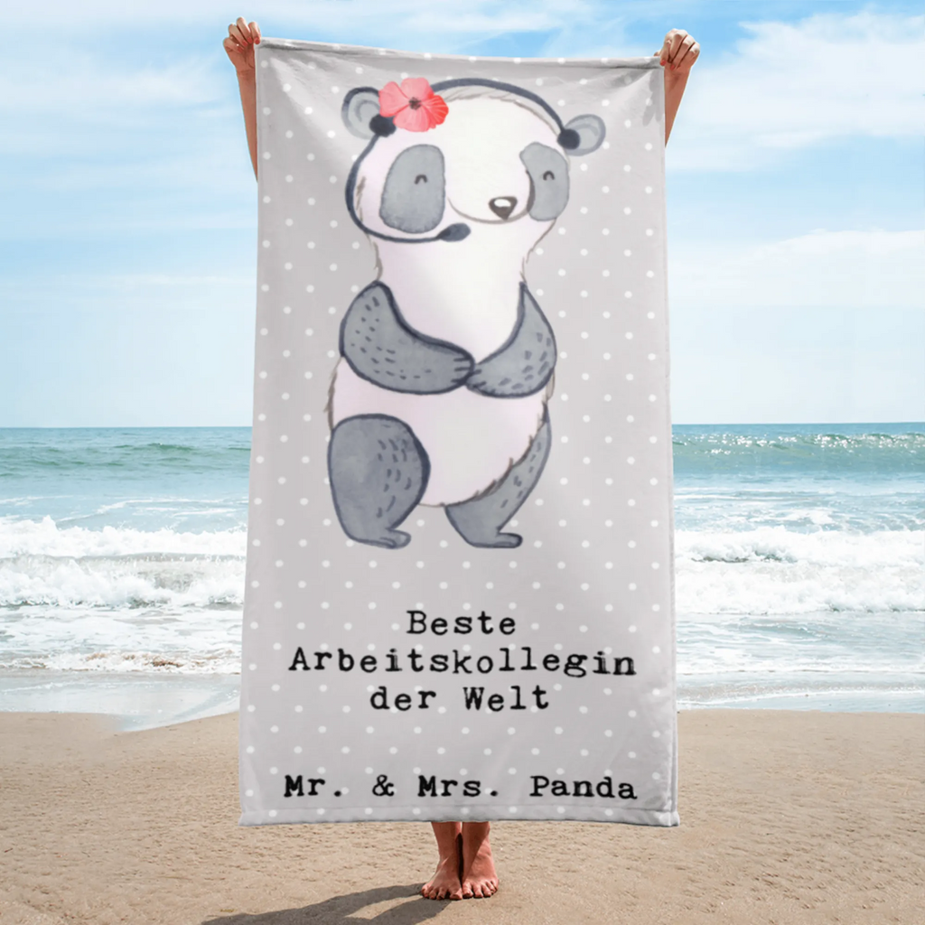 XL Badehandtuch Panda Beste Arbeitskollegin der Welt Handtuch, Badetuch, Duschtuch, Strandtuch, Saunatuch, für, Dankeschön, Geschenk, Schenken, Geburtstag, Geburtstagsgeschenk, Geschenkidee, Danke, Bedanken, Mitbringsel, Freude machen, Geschenktipp, Arbeitskollegin, Kollegin, Freundin, Büro, Abschiedsgeschenk, Ruhestand, Arbeit, Mitarbeiterin, Berufsgenossin, Beruf