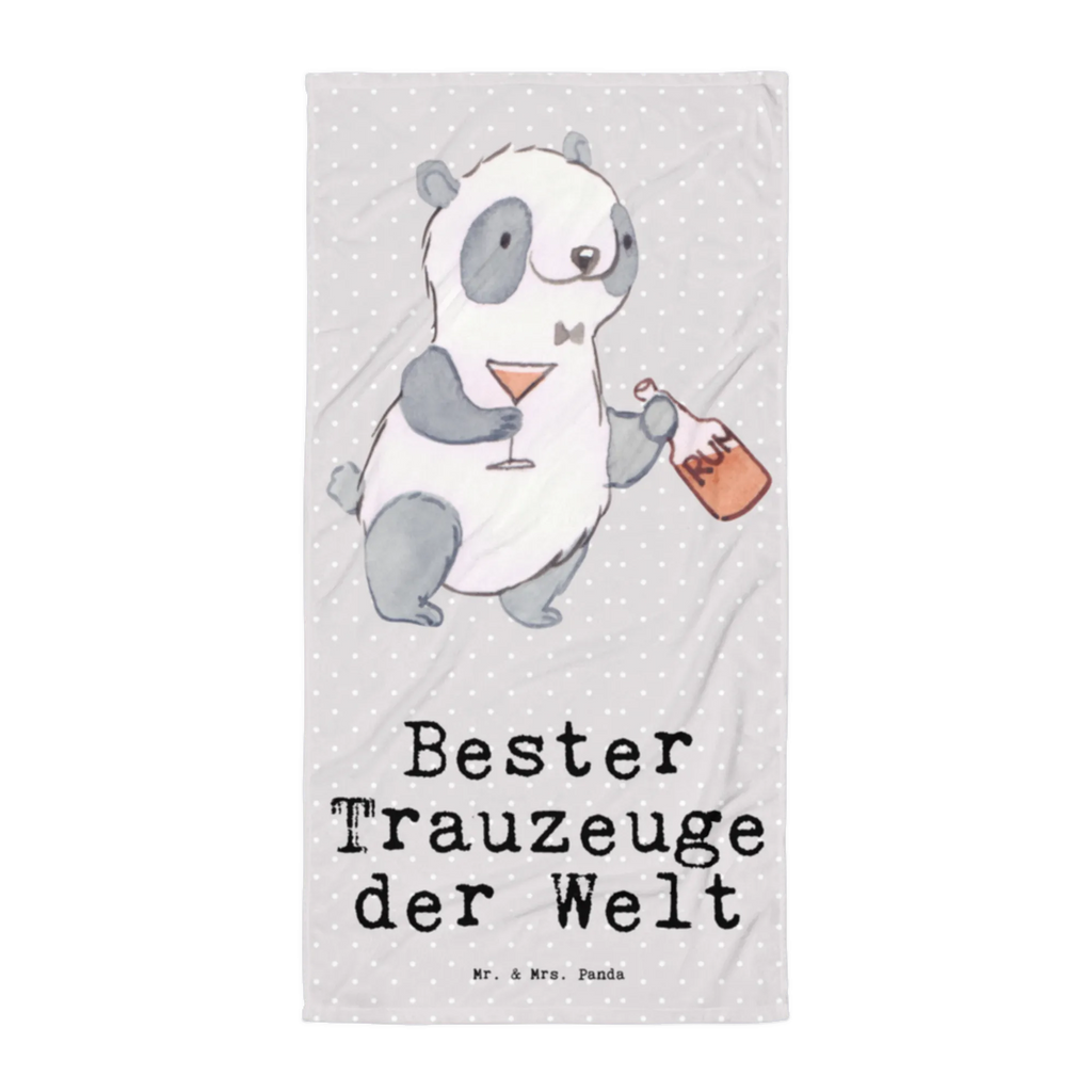 XL Badehandtuch Panda Bester Trauzeuge der Welt Handtuch, Badetuch, Duschtuch, Strandtuch, Saunatuch, für, Dankeschön, Geschenk, Schenken, Geburtstag, Geburtstagsgeschenk, Geschenkidee, Danke, Bedanken, Mitbringsel, Freude machen, Geschenktipp, Trauzeugen, Trauzeuge, Trauhzeugen, Hochzeit, Heirat, JGA, Trauung, Kirche, Standesamt, Braut, Bräutigam