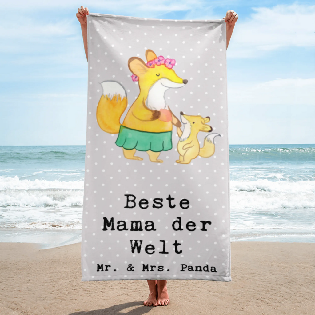 XL Badehandtuch Fuchs Beste Mama der Welt Handtuch, Badetuch, Duschtuch, Strandtuch, Saunatuch, für, Dankeschön, Geschenk, Schenken, Geburtstag, Geburtstagsgeschenk, Geschenkidee, Danke, Bedanken, Mitbringsel, Freude machen, Geschenktipp, Mama, Mami, Mutter, Muttertag, Mutti, Ma, Tochter, Sohn, Beste Mama, Beste, Supermama