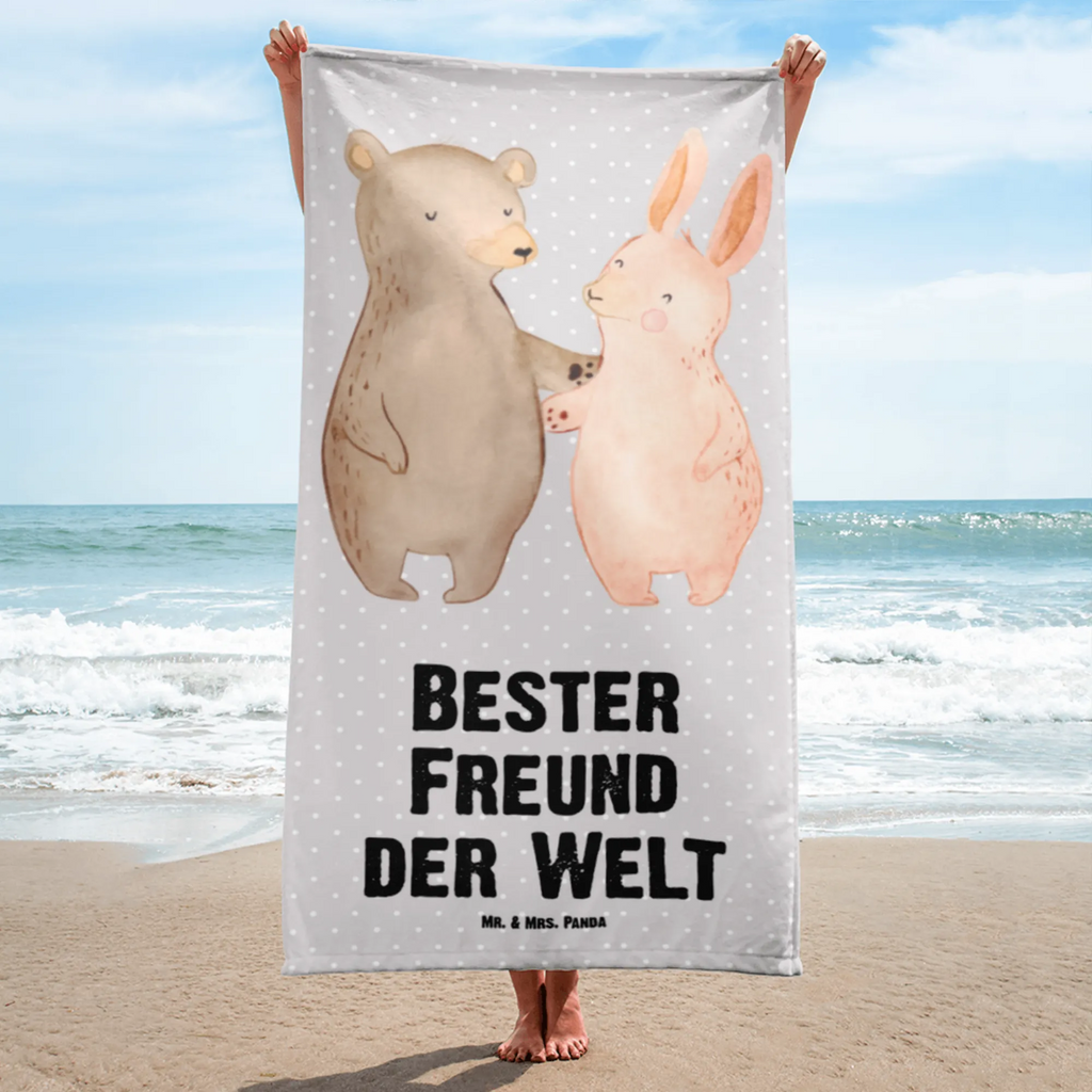 XL Badehandtuch Hase Bester Freund der Welt Handtuch, Badetuch, Duschtuch, Strandtuch, Saunatuch, für, Dankeschön, Geschenk, Schenken, Geburtstag, Geburtstagsgeschenk, Geschenkidee, Danke, Bedanken, Mitbringsel, Freude machen, Geschenktipp, Freund, Mann, Ehemann, Kumpel, Bro, Lebensgefährte, Partner, Lieblingsmensch, Liebe, Herz, Love