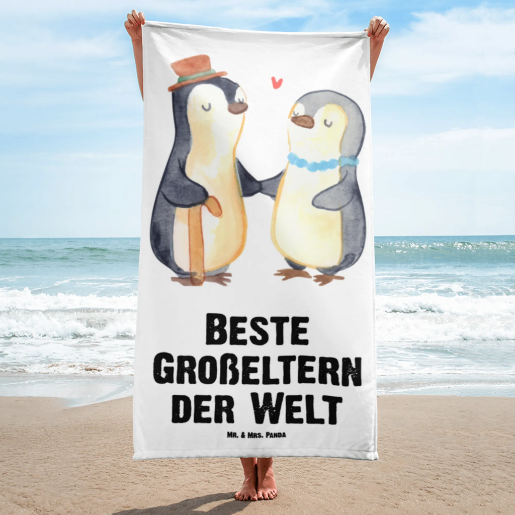 XL Badehandtuch Pinguin Beste Großeltern der Welt Handtuch, Badetuch, Duschtuch, Strandtuch, Saunatuch, für, Dankeschön, Geschenk, Schenken, Geburtstag, Geburtstagsgeschenk, Geschenkidee, Danke, Bedanken, Mitbringsel, Freude machen, Geschenktipp, Großeltern, Grosseltern, Großmutter, Großvater, Opa, Omi, Oma, Opi. Großpapa, Großmama, Enkel, Enkelin, Enkelkind, Kleinigkeit, Omma, Ommi, Oppa, Oppi, Bester