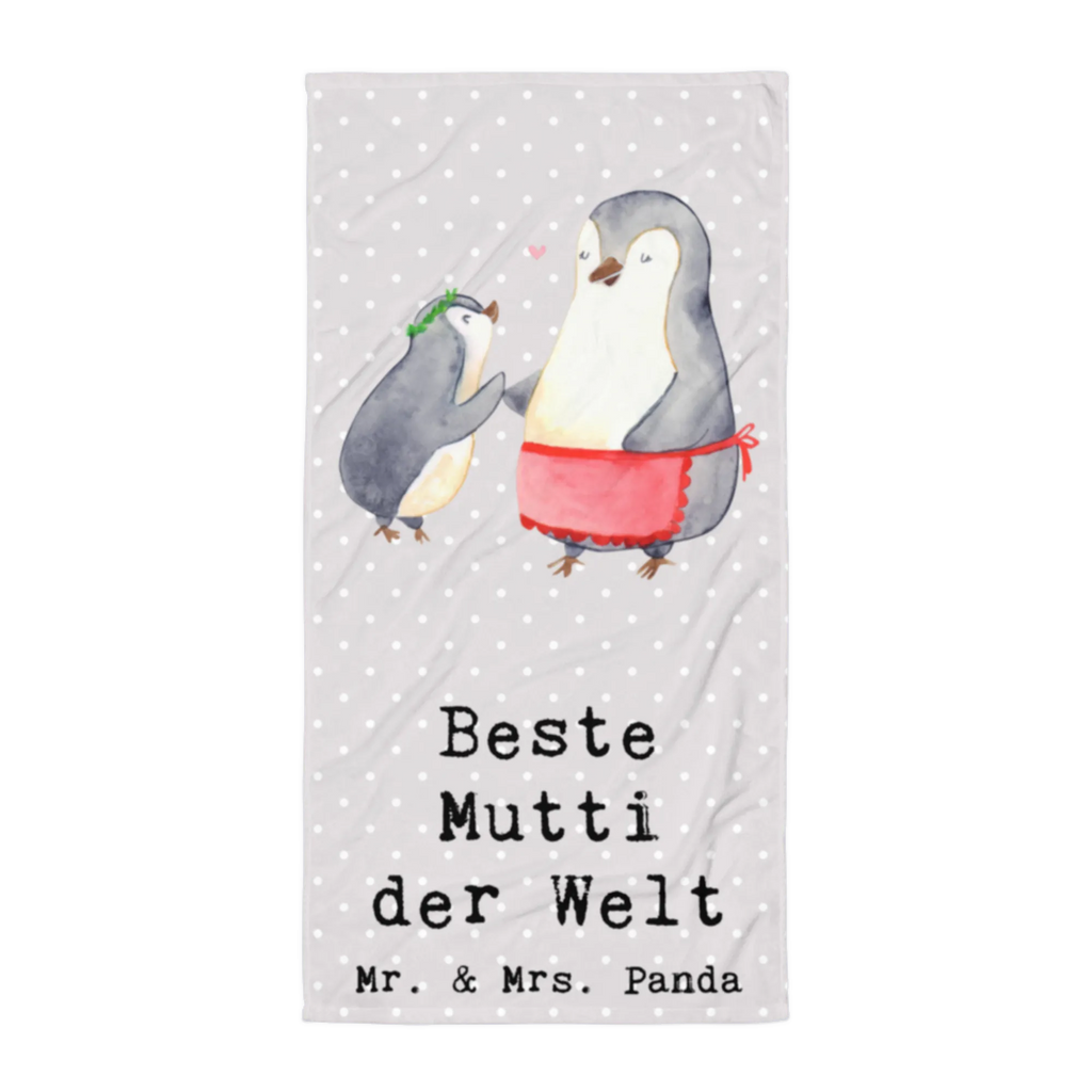 XL Badehandtuch Pinguin Beste Mutti der Welt Handtuch, Badetuch, Duschtuch, Strandtuch, Saunatuch, für, Dankeschön, Geschenk, Schenken, Geburtstag, Geburtstagsgeschenk, Geschenkidee, Danke, Bedanken, Mitbringsel, Freude machen, Geschenktipp, Mama, Mami, Mutter, Muttertag, Mutti, Ma, Tochter, Sohn, Beste Mama, Beste, Supermama