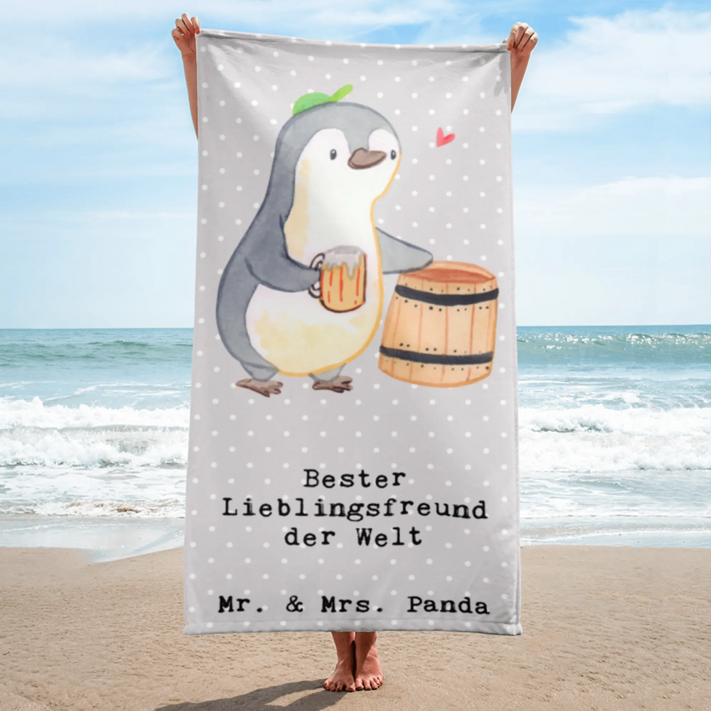 XL Badehandtuch Pinguin Bester Lieblingsfreund der Welt Handtuch, Badetuch, Duschtuch, Strandtuch, Saunatuch, für, Dankeschön, Geschenk, Schenken, Geburtstag, Geburtstagsgeschenk, Geschenkidee, Danke, Bedanken, Mitbringsel, Freude machen, Geschenktipp, Lieblingsfreund, Freund, Partner, Lieblingsmensch, Lieblings Mensch, Liebling, Bae, bester Freund, Liebe, Herz, Love