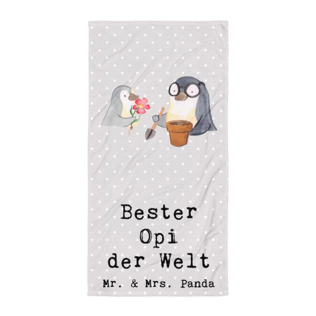 XL Badehandtuch Pinguin Bester Opi der Welt Handtuch, Badetuch, Duschtuch, Strandtuch, Saunatuch, für, Dankeschön, Geschenk, Schenken, Geburtstag, Geburtstagsgeschenk, Geschenkidee, Danke, Bedanken, Mitbringsel, Freude machen, Geschenktipp, Großvater, Grossvater, Opa, Opi. Großpapa, Großeltern, Nichte, Neffe, Kleinigkeit, Oppa, Oppi, Bester