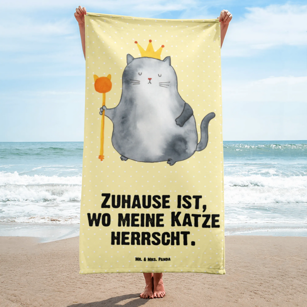 XL Badehandtuch Katze König Handtuch, Badetuch, Duschtuch, Strandtuch, Saunatuch, Katze, Katzenmotiv, Katzenfan, Katzendeko, Katzenfreund, Katzenliebhaber, Katzenprodukte, Katzenartikel, Katzenaccessoires, Katzensouvenirs, Katzenliebhaberprodukte, Katzenmotive, Katzen, Kater, Mietze, Cat, Cats, Katzenhalter, Katzenbesitzerin, Haustier, König, Königin, Queen, Familie, Mietzhaus, Wohnung, erste eigenen Wohnung, Umzug, Einzug