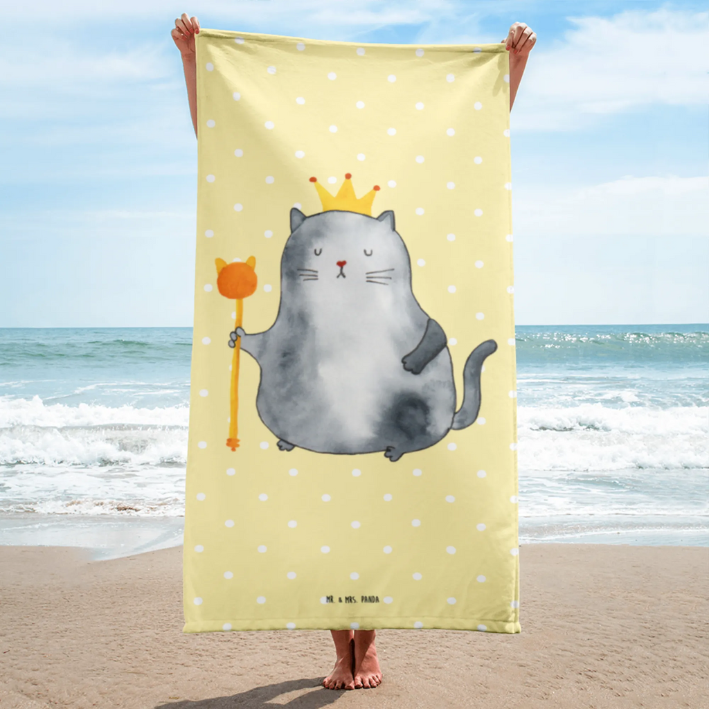 XL Badehandtuch Katze König Handtuch, Badetuch, Duschtuch, Strandtuch, Saunatuch, Katze, Katzenmotiv, Katzenfan, Katzendeko, Katzenfreund, Katzenliebhaber, Katzenprodukte, Katzenartikel, Katzenaccessoires, Katzensouvenirs, Katzenliebhaberprodukte, Katzenmotive, Katzen, Kater, Mietze, Cat, Cats, Katzenhalter, Katzenbesitzerin, Haustier, König, Königin, Queen, Familie, Mietzhaus, Wohnung, erste eigenen Wohnung, Umzug, Einzug