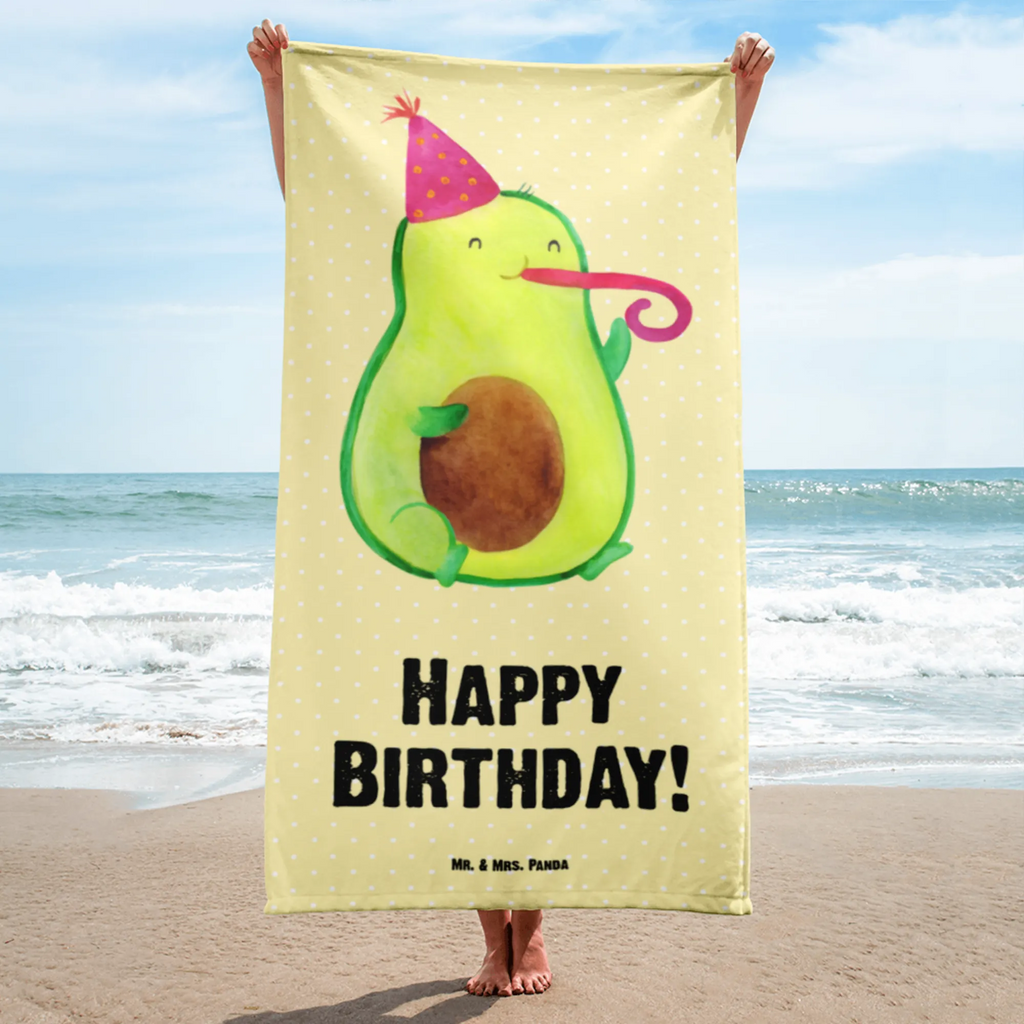 XL Badehandtuch Avocado Birthday Handtuch, Badetuch, Duschtuch, Strandtuch, Saunatuch, Avocado, Veggie, Vegan, Gesund