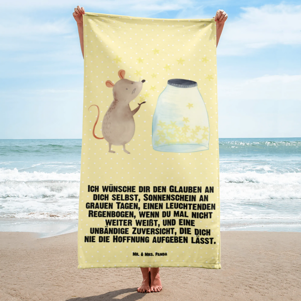 XL Badehandtuch Maus Sterne Handtuch, Badetuch, Duschtuch, Strandtuch, Saunatuch, Tiermotive, Gute Laune, lustige Sprüche, Tiere, Maus, Sterne, Wunsch, Kind, Taufe, Taufgeschenk, Geburt, Schwangerschaft, erstes Kind, Kindergeburtstag, Geburtstag, Hoffnung, Träume