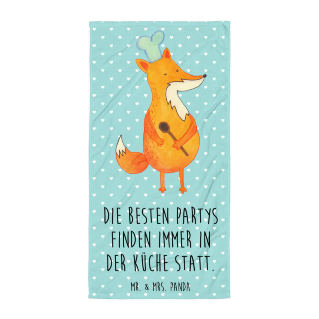 XL Badehandtuch Fuchs Koch Handtuch, Badetuch, Duschtuch, Strandtuch, Saunatuch, Fuchs, Füchse, Koch Geschenk, Küche Spruch, Küche Deko, Köche, Bäcker, Party Spruch, Spruch lustig, witzig