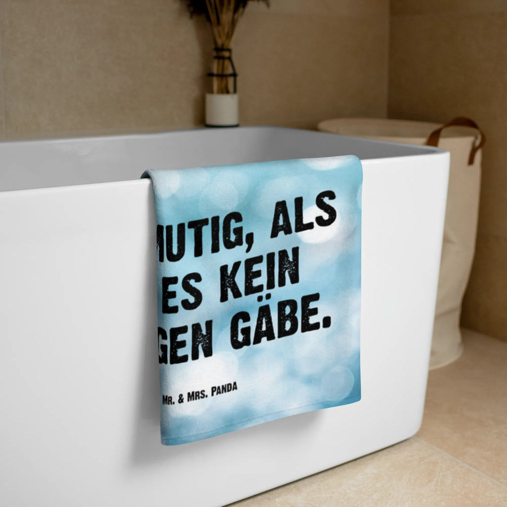 XL Badehandtuch Schnabeltier Mut Handtuch, Badetuch, Duschtuch, Strandtuch, Saunatuch, Meerestiere, Meer, Urlaub, Schnabeltier, Mut, mutig, Lebensweisheit, Schnabeltiere, Motivation, Training, Büro, Arbeit, Neuanfang, Neustart, Weltreise, Raodtrip