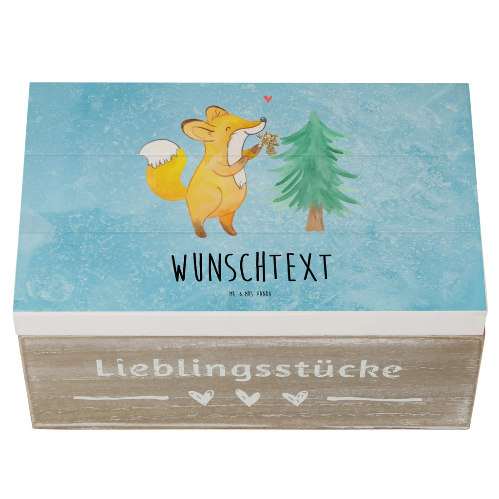 Personalisierte Holzkiste Fuchs  Weihnachtsbaum Holzkiste mit Namen, Kiste mit Namen, Schatzkiste mit Namen, Truhe mit Namen, Schatulle mit Namen, Erinnerungsbox mit Namen, Erinnerungskiste, mit Namen, Dekokiste mit Namen, Aufbewahrungsbox mit Namen, Holzkiste Personalisiert, Kiste Personalisiert, Schatzkiste Personalisiert, Truhe Personalisiert, Schatulle Personalisiert, Erinnerungsbox Personalisiert, Erinnerungskiste Personalisiert, Dekokiste Personalisiert, Aufbewahrungsbox Personalisiert, Geschenkbox personalisiert, GEschenkdose personalisiert, Winter, Weihnachten, Weihnachtsdeko, Nikolaus, Advent, Heiligabend, Wintermotiv, Weihnachtsmann, Weihnachtstage, Fuchs, Schlittschuh, Weihnachtszeit, Weihnachtsdekoration