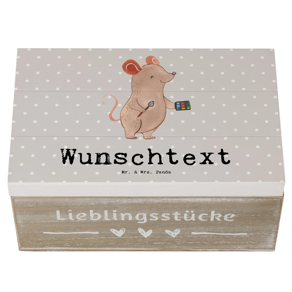 Personalisierte Holzkiste Maskenbildner Herz Holzkiste mit Namen, Kiste mit Namen, Schatzkiste mit Namen, Truhe mit Namen, Schatulle mit Namen, Erinnerungsbox mit Namen, Erinnerungskiste, mit Namen, Dekokiste mit Namen, Aufbewahrungsbox mit Namen, Holzkiste Personalisiert, Kiste Personalisiert, Schatzkiste Personalisiert, Truhe Personalisiert, Schatulle Personalisiert, Erinnerungsbox Personalisiert, Erinnerungskiste Personalisiert, Dekokiste Personalisiert, Aufbewahrungsbox Personalisiert, Geschenkbox personalisiert, GEschenkdose personalisiert, Beruf, Ausbildung, Jubiläum, Abschied, Rente, Kollege, Kollegin, Geschenk, Schenken, Arbeitskollege, Mitarbeiter, Firma, Danke, Dankeschön, Kosmetiker, Make Up Artist, Maskenbildner, Visagist, Beauty Salon, Kosmetikstudio, Eröffnung