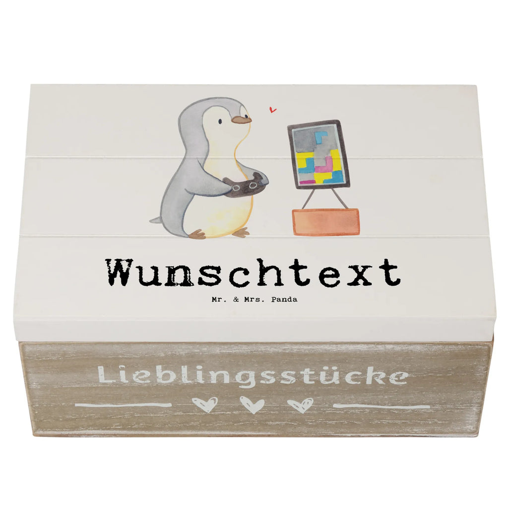 Personalisierte Holzkiste Pinguin Zocken Holzkiste mit Namen, Kiste mit Namen, Schatzkiste mit Namen, Truhe mit Namen, Schatulle mit Namen, Erinnerungsbox mit Namen, Erinnerungskiste, mit Namen, Dekokiste mit Namen, Aufbewahrungsbox mit Namen, Holzkiste Personalisiert, Kiste Personalisiert, Schatzkiste Personalisiert, Truhe Personalisiert, Schatulle Personalisiert, Erinnerungsbox Personalisiert, Erinnerungskiste Personalisiert, Dekokiste Personalisiert, Aufbewahrungsbox Personalisiert, Geschenkbox personalisiert, GEschenkdose personalisiert, Geschenk, Sport, Sportart, Hobby, Schenken, Danke, Dankeschön, Auszeichnung, Gewinn, Sportler, Zocken, Gaming, Videospiele, Videogames