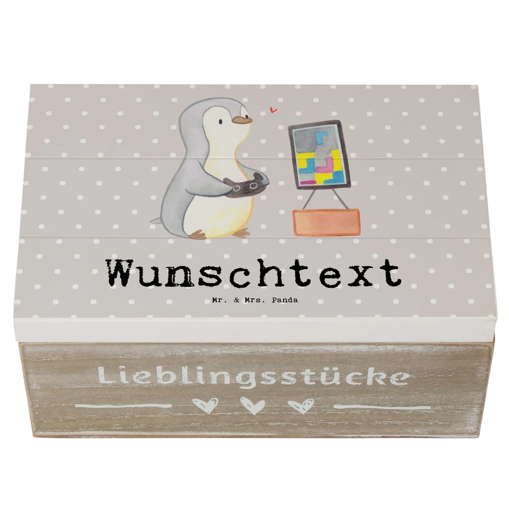 Personalisierte Holzkiste Pinguin Zocken Holzkiste mit Namen, Kiste mit Namen, Schatzkiste mit Namen, Truhe mit Namen, Schatulle mit Namen, Erinnerungsbox mit Namen, Erinnerungskiste, mit Namen, Dekokiste mit Namen, Aufbewahrungsbox mit Namen, Holzkiste Personalisiert, Kiste Personalisiert, Schatzkiste Personalisiert, Truhe Personalisiert, Schatulle Personalisiert, Erinnerungsbox Personalisiert, Erinnerungskiste Personalisiert, Dekokiste Personalisiert, Aufbewahrungsbox Personalisiert, Geschenkbox personalisiert, GEschenkdose personalisiert, Geschenk, Sport, Sportart, Hobby, Schenken, Danke, Dankeschön, Auszeichnung, Gewinn, Sportler, Zocken, Gaming, Videospiele, Videogames