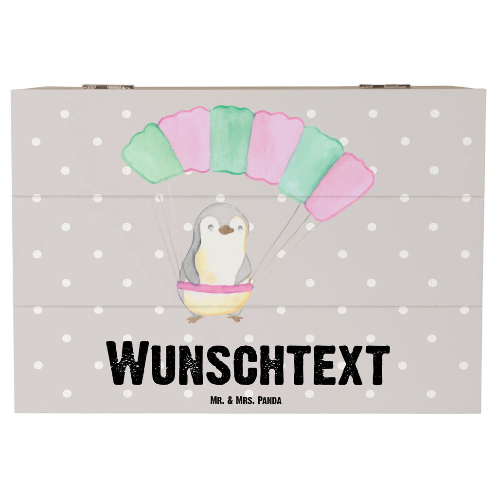 Personalisierte Holzkiste Pinguin Fallschirm springen Holzkiste mit Namen, Kiste mit Namen, Schatzkiste mit Namen, Truhe mit Namen, Schatulle mit Namen, Erinnerungsbox mit Namen, Erinnerungskiste, mit Namen, Dekokiste mit Namen, Aufbewahrungsbox mit Namen, Holzkiste Personalisiert, Kiste Personalisiert, Schatzkiste Personalisiert, Truhe Personalisiert, Schatulle Personalisiert, Erinnerungsbox Personalisiert, Erinnerungskiste Personalisiert, Dekokiste Personalisiert, Aufbewahrungsbox Personalisiert, Geschenkbox personalisiert, GEschenkdose personalisiert, Geschenk, Sport, Sportart, Hobby, Schenken, Danke, Dankeschön, Auszeichnung, Gewinn, Sportler, Fallschirmspringen, Skydive, Fallschirmsprung