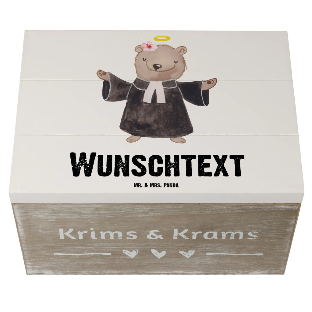 Personalisierte Holzkiste Pfarrerin Herz Holzkiste mit Namen, Kiste mit Namen, Schatzkiste mit Namen, Truhe mit Namen, Schatulle mit Namen, Erinnerungsbox mit Namen, Erinnerungskiste, mit Namen, Dekokiste mit Namen, Aufbewahrungsbox mit Namen, Holzkiste Personalisiert, Kiste Personalisiert, Schatzkiste Personalisiert, Truhe Personalisiert, Schatulle Personalisiert, Erinnerungsbox Personalisiert, Erinnerungskiste Personalisiert, Dekokiste Personalisiert, Aufbewahrungsbox Personalisiert, Geschenkbox personalisiert, GEschenkdose personalisiert, Beruf, Ausbildung, Jubiläum, Abschied, Rente, Kollege, Kollegin, Geschenk, Schenken, Arbeitskollege, Mitarbeiter, Firma, Danke, Dankeschön, Pastorin, Dienerin Gottes<br />Geistliche, Pfarrerin, Predigerin<br />Priesterin, Theologin, Kirche