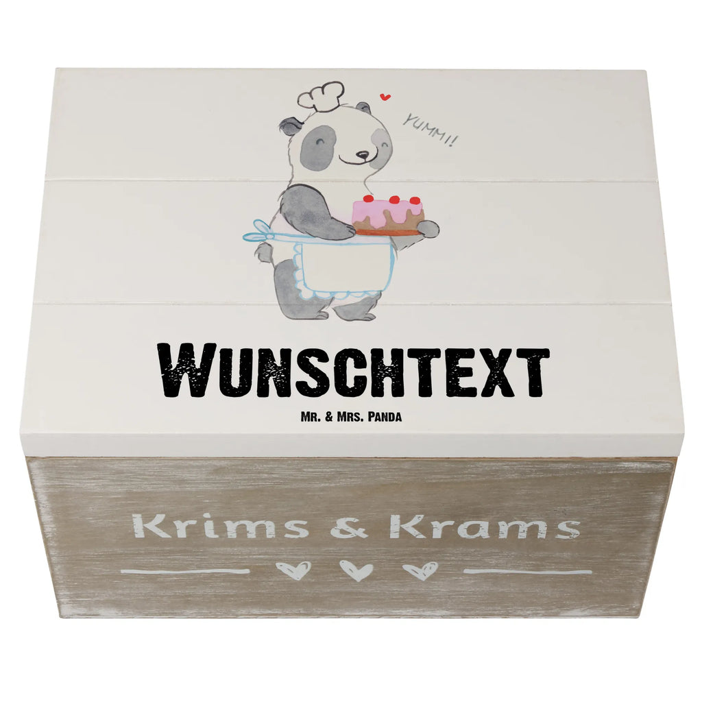 Personalisierte Holzkiste Panda Backen Holzkiste mit Namen, Kiste mit Namen, Schatzkiste mit Namen, Truhe mit Namen, Schatulle mit Namen, Erinnerungsbox mit Namen, Erinnerungskiste, mit Namen, Dekokiste mit Namen, Aufbewahrungsbox mit Namen, Holzkiste Personalisiert, Kiste Personalisiert, Schatzkiste Personalisiert, Truhe Personalisiert, Schatulle Personalisiert, Erinnerungsbox Personalisiert, Erinnerungskiste Personalisiert, Dekokiste Personalisiert, Aufbewahrungsbox Personalisiert, Geschenkbox personalisiert, GEschenkdose personalisiert, Geschenk, Sport, Sportart, Hobby, Schenken, Danke, Dankeschön, Auszeichnung, Gewinn, Sportler, backen, Hobbybäcker, Kuchen backen