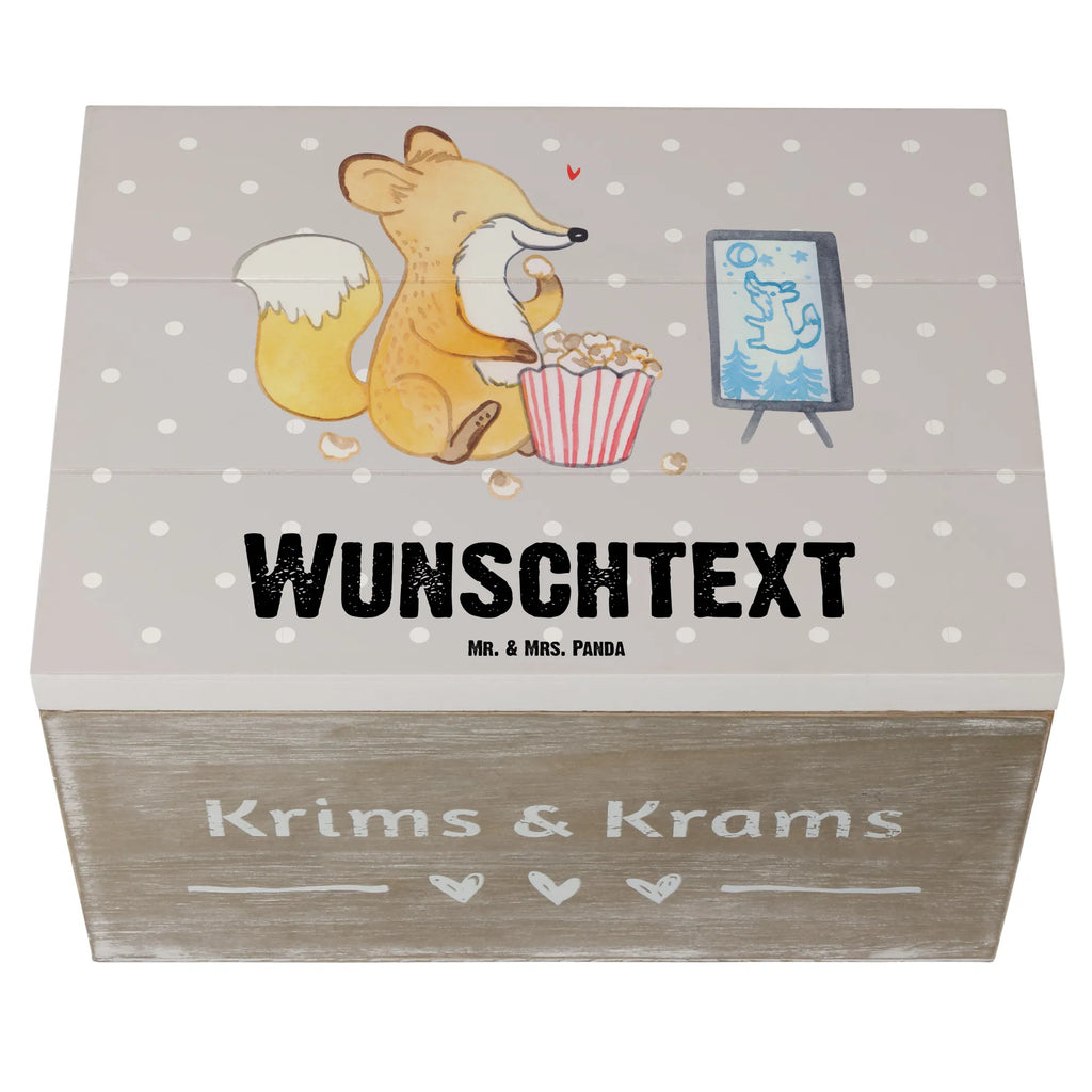 Personalisierte Holzkiste Fuchs Filme gucken Holzkiste mit Namen, Kiste mit Namen, Schatzkiste mit Namen, Truhe mit Namen, Schatulle mit Namen, Erinnerungsbox mit Namen, Erinnerungskiste, mit Namen, Dekokiste mit Namen, Aufbewahrungsbox mit Namen, Holzkiste Personalisiert, Kiste Personalisiert, Schatzkiste Personalisiert, Truhe Personalisiert, Schatulle Personalisiert, Erinnerungsbox Personalisiert, Erinnerungskiste Personalisiert, Dekokiste Personalisiert, Aufbewahrungsbox Personalisiert, Geschenkbox personalisiert, GEschenkdose personalisiert, Geschenk, Sport, Sportart, Hobby, Schenken, Danke, Dankeschön, Auszeichnung, Gewinn, Sportler, Filmabend, Filme gucken, TV, Fernsehen, Kino