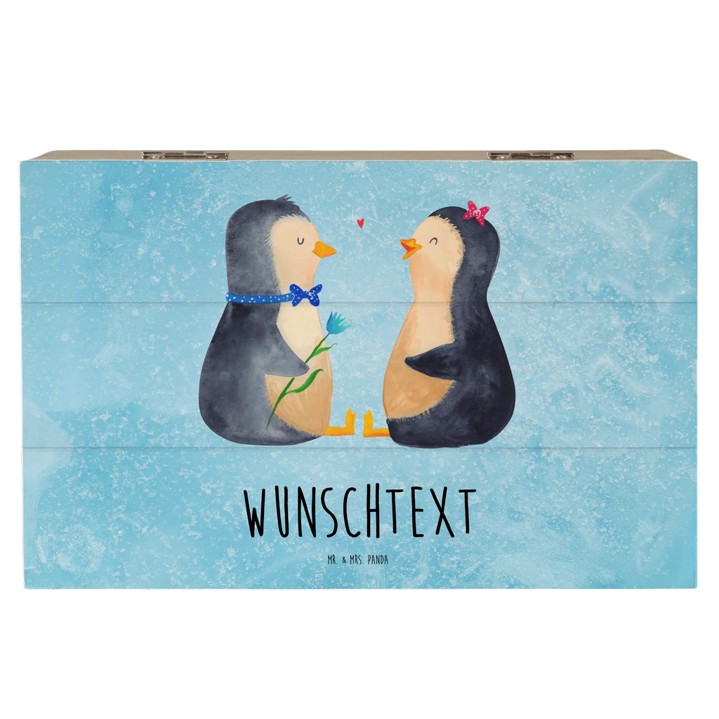 Personalisierte Holzkiste Pinguin Pärchen Holzkiste mit Namen, Kiste mit Namen, Schatzkiste mit Namen, Truhe mit Namen, Schatulle mit Namen, Erinnerungsbox mit Namen, Erinnerungskiste, mit Namen, Dekokiste mit Namen, Aufbewahrungsbox mit Namen, Holzkiste Personalisiert, Kiste Personalisiert, Schatzkiste Personalisiert, Truhe Personalisiert, Schatulle Personalisiert, Erinnerungsbox Personalisiert, Erinnerungskiste Personalisiert, Dekokiste Personalisiert, Aufbewahrungsbox Personalisiert, Geschenkbox personalisiert, GEschenkdose personalisiert, Pinguin, Pinguine, Liebe, Liebespaar, Liebesbeweis, Liebesgeschenk, Verlobung, Jahrestag, Hochzeitstag, Hochzeit, Hochzeitsgeschenk, große Liebe, Traumpaar